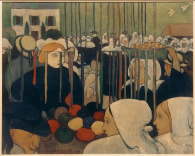 The Ribbon Seller by Emile Bernard